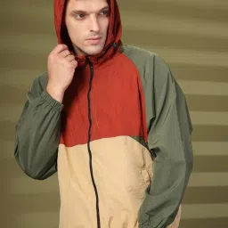 Chkokko Multi Relaxed Fit Printed Hooded Jackets image 1