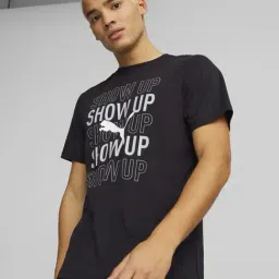 Puma Black Regular Fit Printed Sports T-Shirt-picture-34