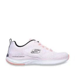 Skechers Women's ULTRA GROOVE Pink Black Casual Slip On Shoe-image-9
