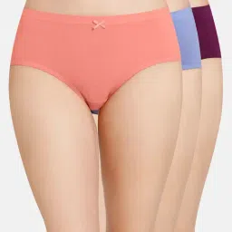 Amante Multicolor Cotton Hipster Panty (Pack of 3)-image-76