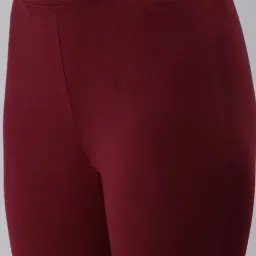 Kryptic Black & Maroon Cotton Capris - Pack Of 2 image 5