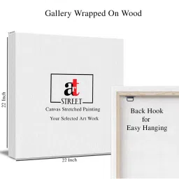 Art Street Printed Brown Engineered Wood Wall Art image 4