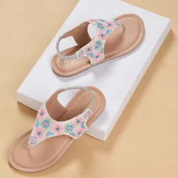Pantaloons Junior Multicolor Thong Sandals image 5
