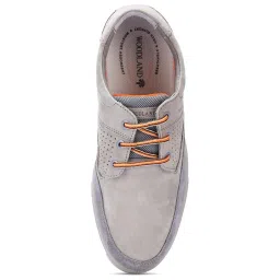 Woodland Men's Steel Grey Casual Sneakers image 3