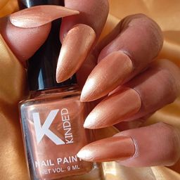KINDED Metallic Finish Long Stay Nail Polish - 9ml - Chrome Copper -55-picture-1