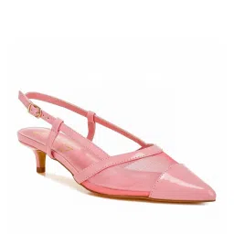 London Rag Women's Pink Back Strap Sandals image 1