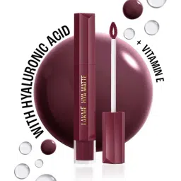 Lakme 9to5 Hya Matte Lip Liquid + Hyaluronic Acid Meetup Mauve H09 - 5.3 ml image 5