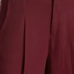 Magre Maroon Regular Fit Trousers image 5