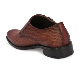 Hitz Men's Brown Monk Shoes image 5