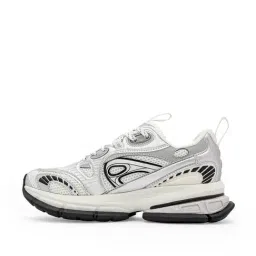 Red Tape Women's Edge Elevate Series Grey & Black Sneakers image 4