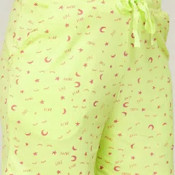 Ginger by Lifestyle Green Cotton Printed Shorts image 5