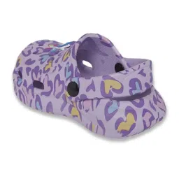 Pantaloons Junior Lilac Back Strap Clogs image 5