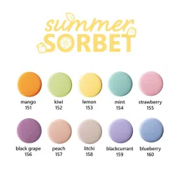 Plum Color Affair Nail Polish Summer Sorbet Collection Black Currant 159 - 11 ml image 4