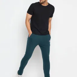Duke Teal Regular Fit Trackpants image 5