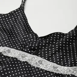 Ms.Lingies Black Printed Nighty image 5