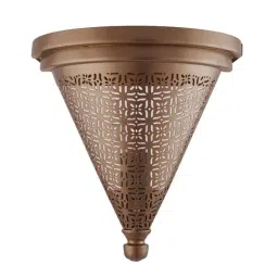 Homesake Copper Moroccan Cone Wall Lamp - Set of 1 image 2