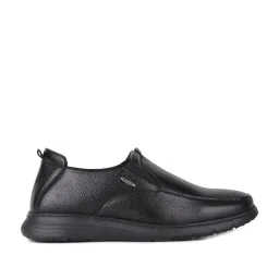 Red Chief Men's Black Formal Loafers image 1