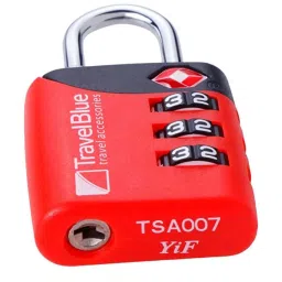 Travel Blue Red TSA Lock image 5