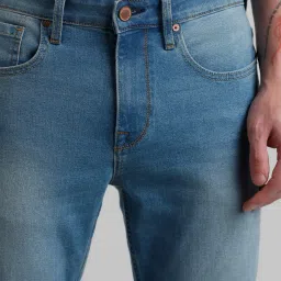 Jack & Jones Light Blue Slim Fit Low Rise Jeans image 5