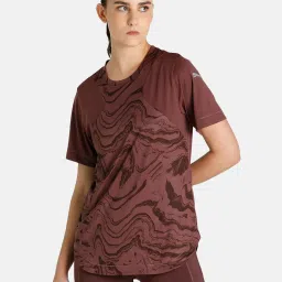 Puma Brown Printed T-Shirt image 1