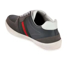Fausto Men's Grey Casual Sneakers image 5