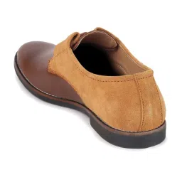 Fausto Men's Tan Derby Shoes image 5