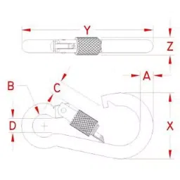 AS ONE Snap hook, EA638JN-34 image 2