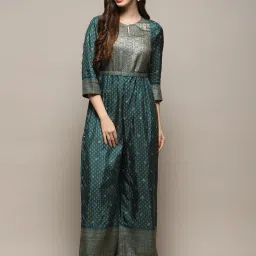 Biba Green Printed Jumpsuit image 1