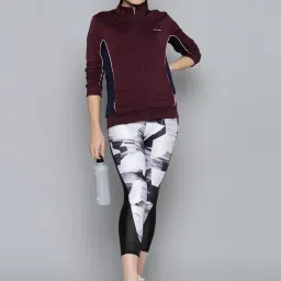 ALCIS Maroon Full Sleeve Jacket image 4