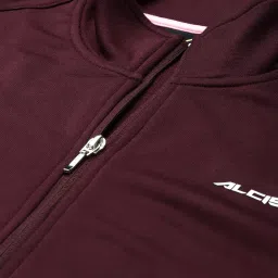 ALCIS Maroon Full Sleeve Jacket image 5