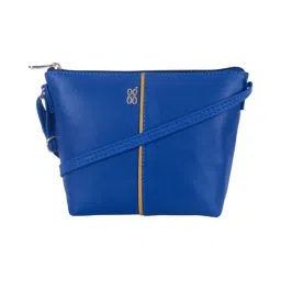 Baggit Blue Solid Small Cross Body Bag image 1