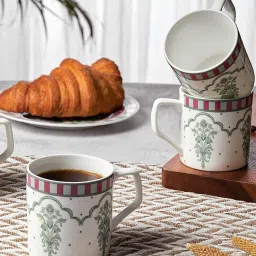 india circus by krsnaa mehta India Circus By Krshna Mehta Multi Bone China Printed Tea Set image 1