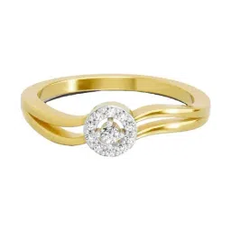 Sparkles Lab Grown Diamond 14k (585) Yellow Gold Ring for Women-picture-43
