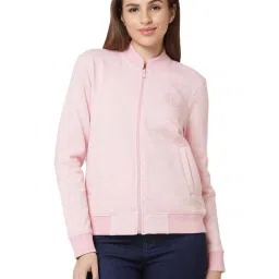 Spykar Pink Regular Fit Sweatshirt image 1
