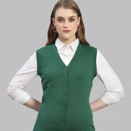 Monte Carlo Green Regular Fit Cardigan image 1