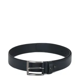 Van Heusen Navy Leather Textured Waist Belt image 1