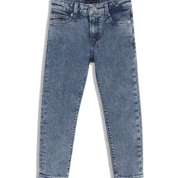 TOMMY HILFIGER Boys Blue Cotton Solid Jeans-image-39