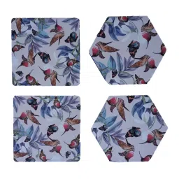 Crayton Mixed Printed MDF Coaster - Set of 4 image 4