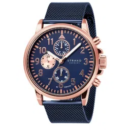 STRAND by Obaku S714GMVLML Monroe Chronograph  Watch for Men image 1