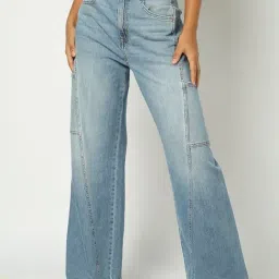 GAP Medium Blue Solid Jeans-image-30