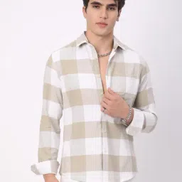 VASTRADO Core Fashion White Checks Shirt-picture-21