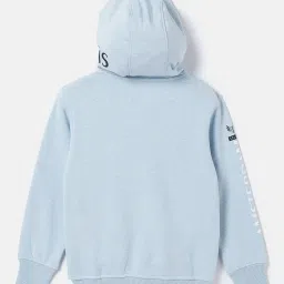 Duke Kids Light Blue Printed Full Sleeves Sweatshirt image 2