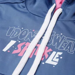 ALCIS Blue Hooded Sweatshirt image 5