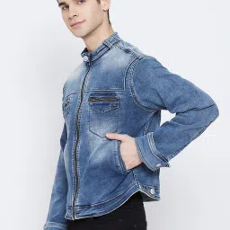 Crimsoune Club Blue Slim Fit Jacket image 3