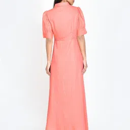 Zink London Coral Maxi Dress image 2