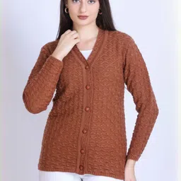 Roadster Women Wool Embroidered Cardigan Sweatrers image 4