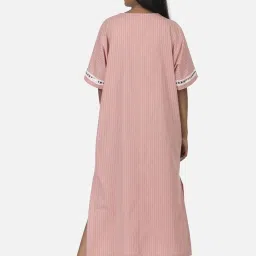 The Calm Collective Salmon Pink Boheme Kaftan image 2