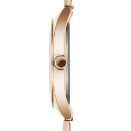 STRAND by Obaku S719LXVVSV-DT Turtle Rosette Analog Watch for Women image 3