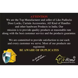 ALONE LOCKS Round 65 mm Alloy Steel ‎Antique 8 Same Keys Double Locking Padlock (Pack of 5) image 5