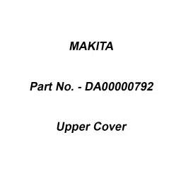Makita Upper Cover Suitable For EM2500U, Part No DA00000792-picture-33